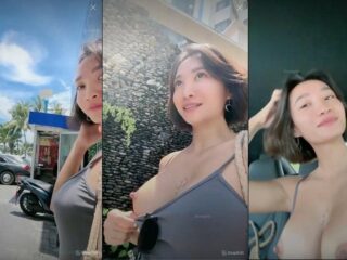 Chú bảo vệ được em gái show hàng nhờ chụp ảnh